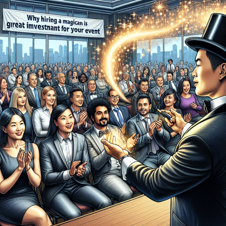 Why Hiring A Magician Is A Great Investment For Your Event